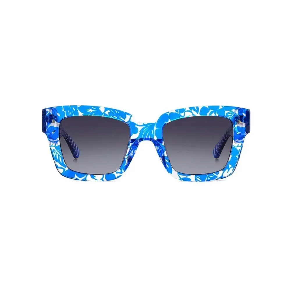 NEW!!! Kate Spade BRYNNE/G/S-GF5/9O Transparent Blue Square Sunglasses - Women